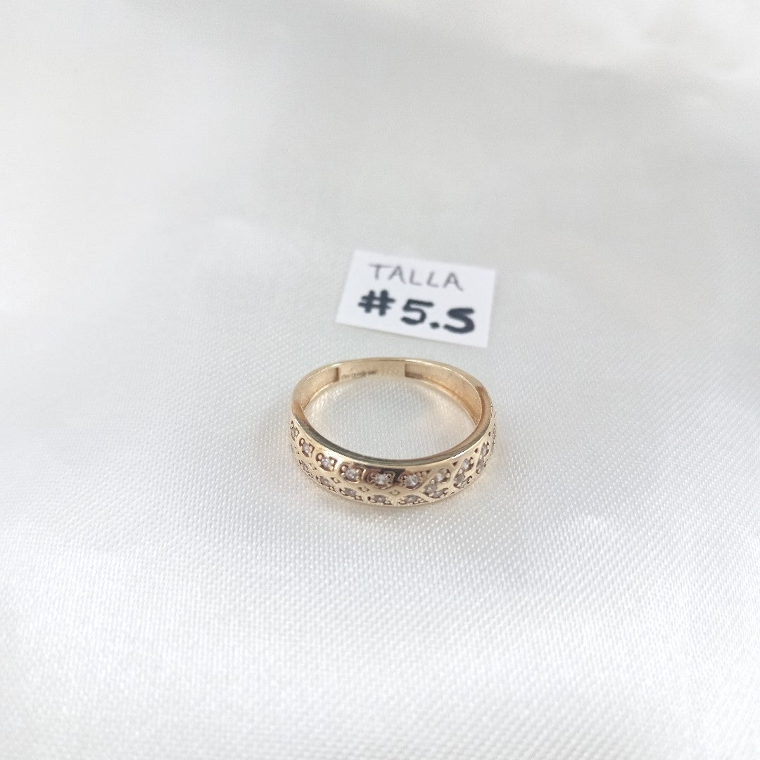 ANILLOS DAMA ORO 14K 2 (NUEVO)