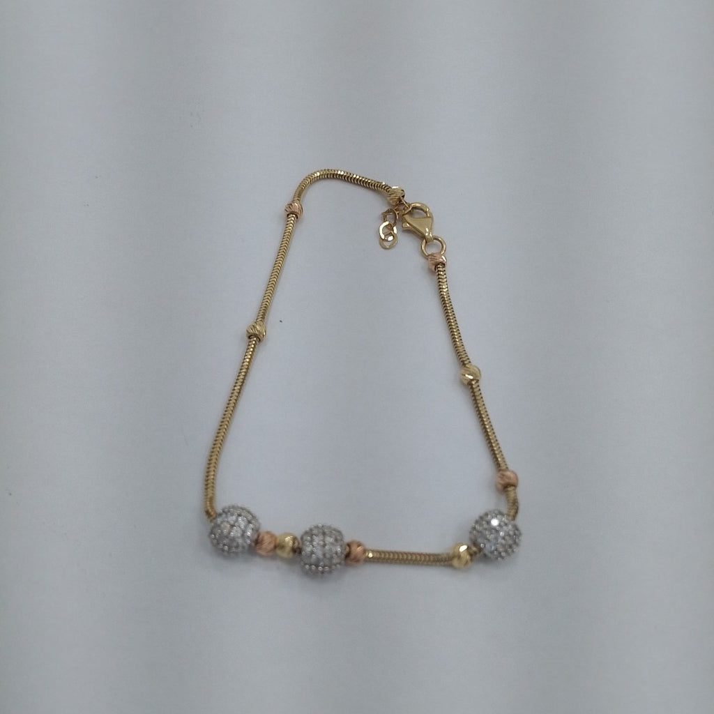 PULSERA ORO 14 K 3.9 GRMS (SEMINUEVO)