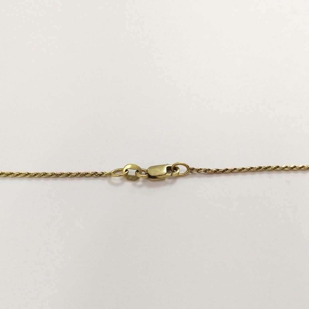 CADENA ORO 14 K 2,60 GRMS (SEMINUEVO)