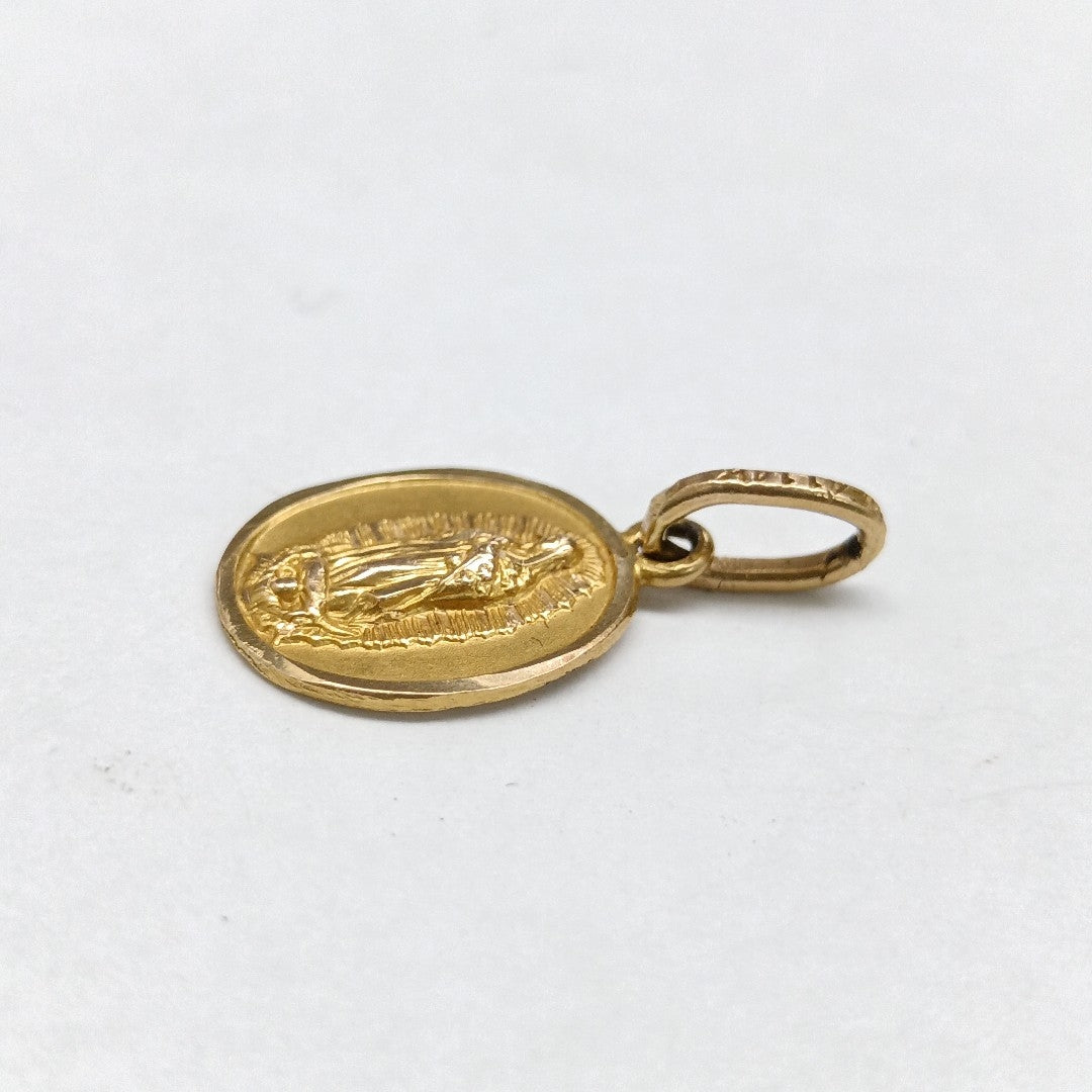 MEDALLA RELIGIOSA ORO 14 K 1,00 GRMS (SEMINUEVO)