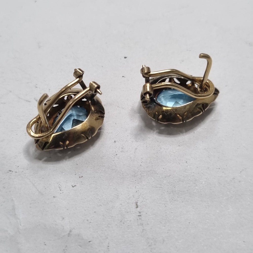 ARETES PAR ORO 10 K 3.6 GRMS (SEMINUEVO)