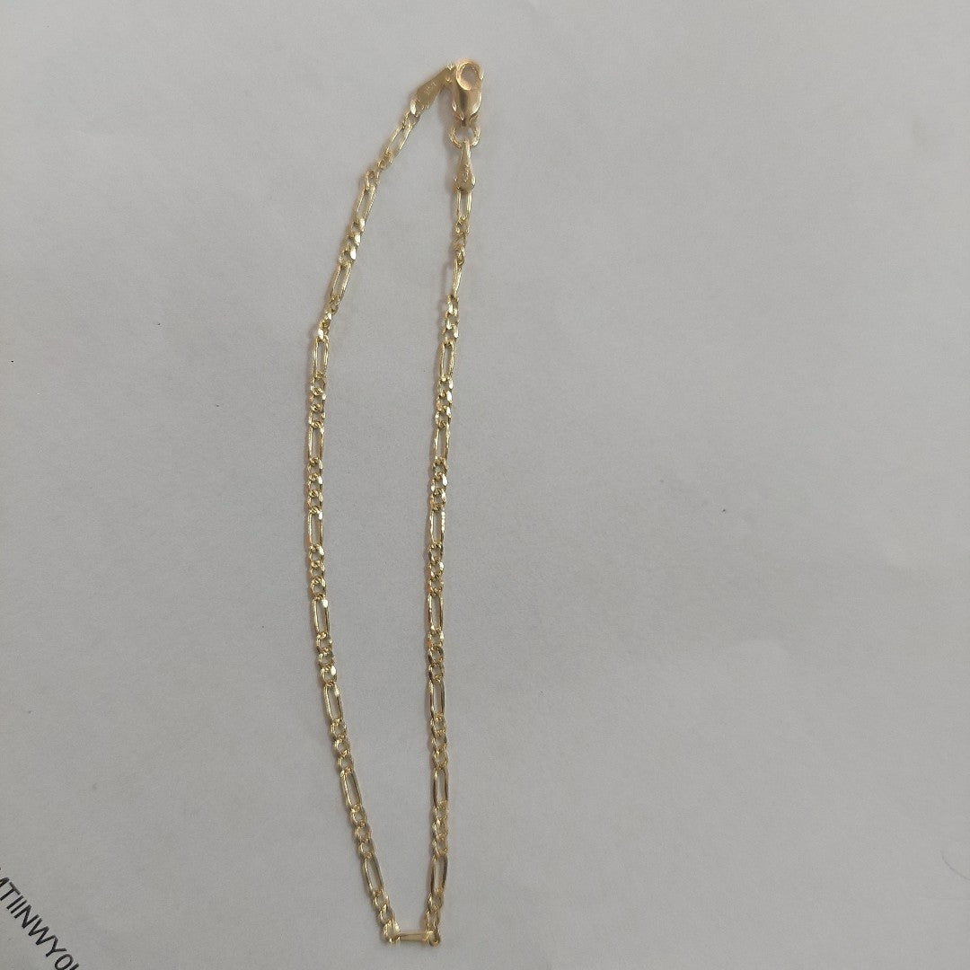 PULSERA 3X1 ORO 14K 21 CM 1.7 GR (NUEVO)