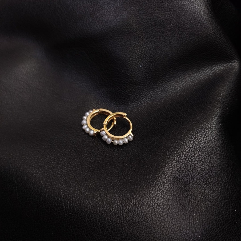 ARRACADAS PAR ORO 14 K 1,60 GRMS (SEMINUEVO)