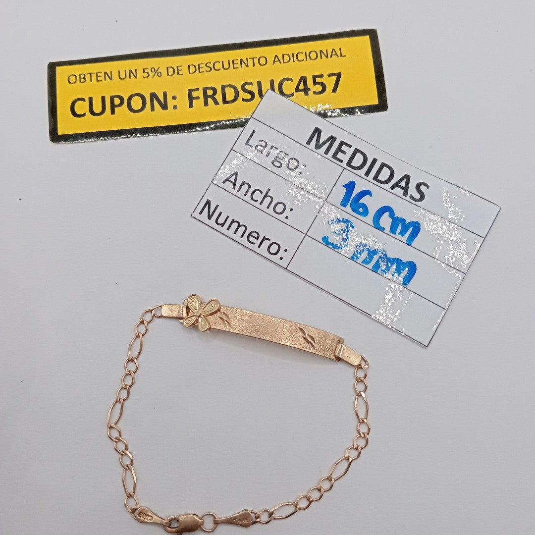 ESCLAVA ORO 10 K 3,10 GRMS (SEMINUEVO)