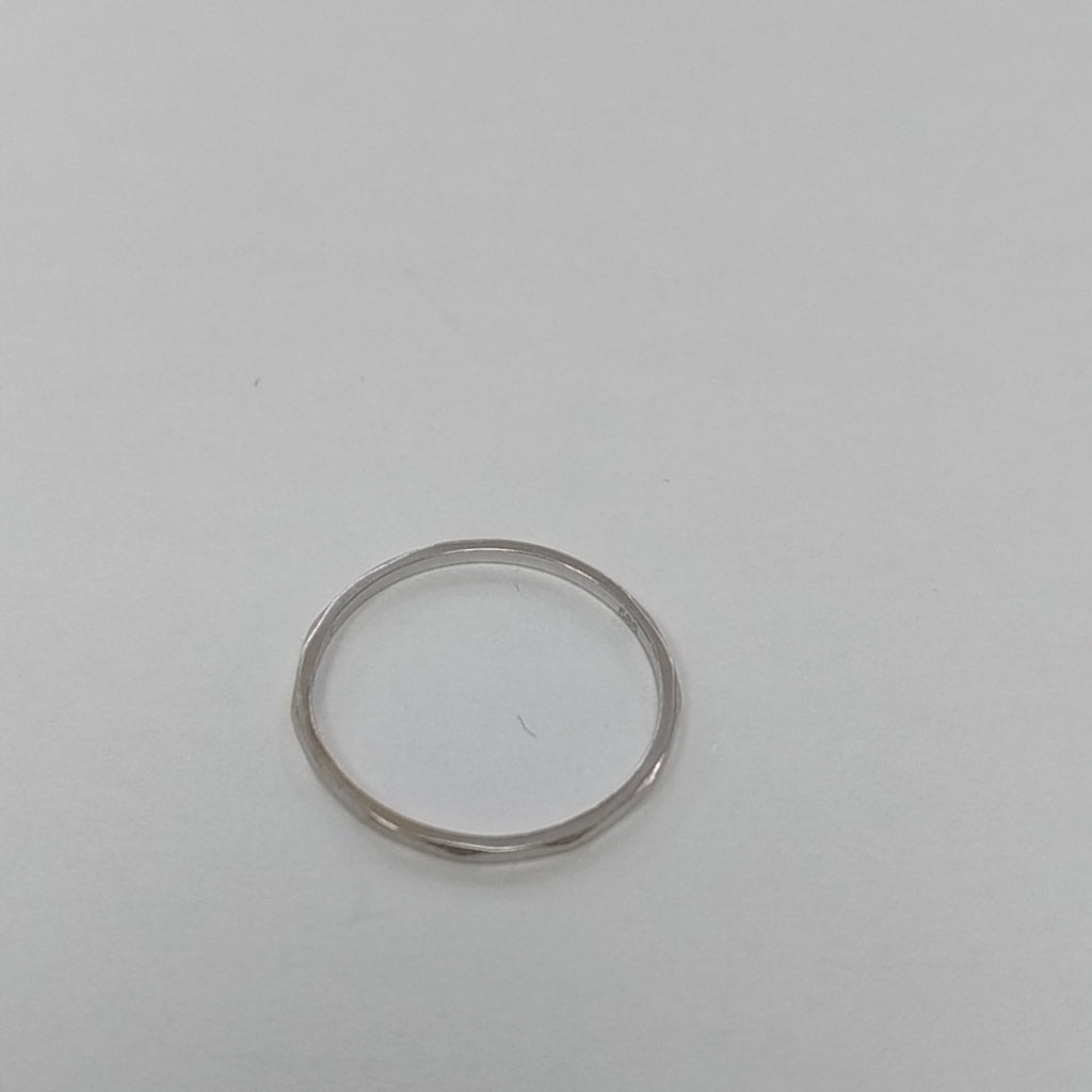 ARGOLLA ORO BLANCO 14 K 0.7 GRMS (SEMINUEVO)