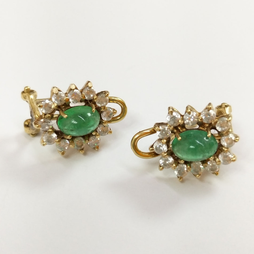 ARETES PAR ORO 14 K 3,80 GRMS (SEMINUEVO)