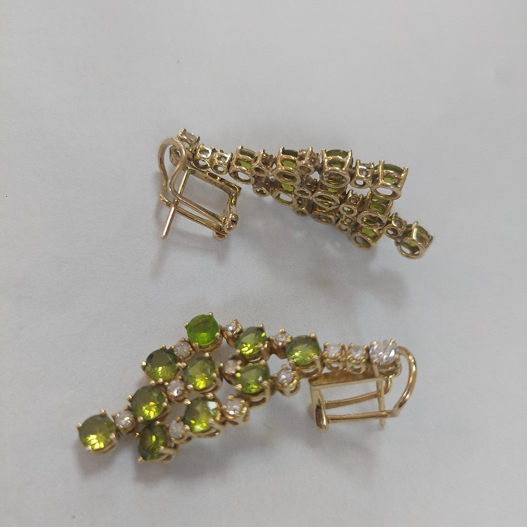 ARETES PAR ORO 14 K 9.9 GRMS (SEMINUEVO)