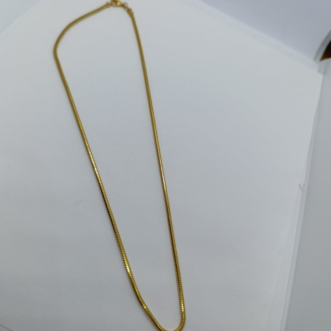 GARGANTILLA ORO 18 K 8.7 GRMS (SEMINUEVO)