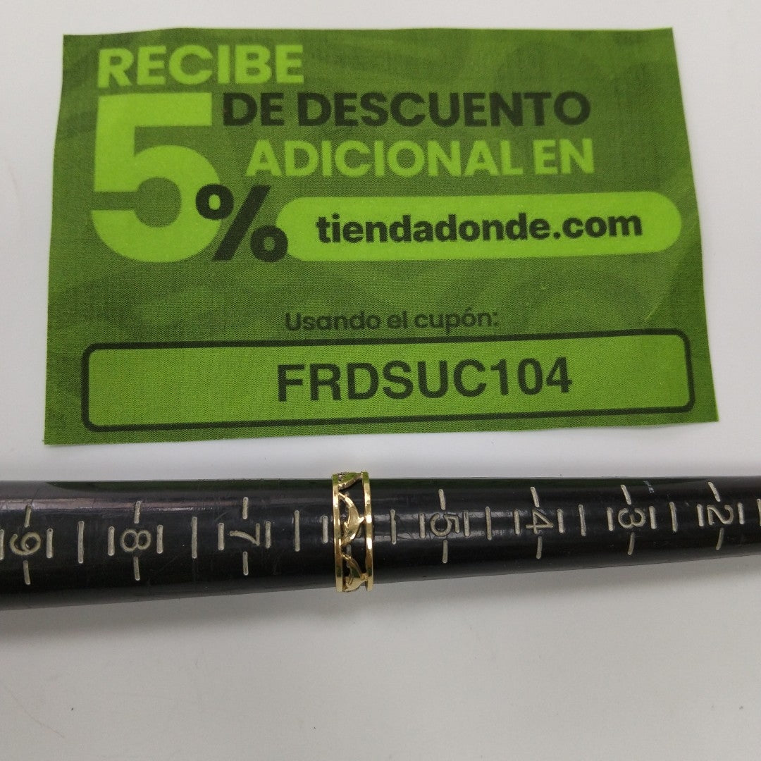 ARGOLLA ORO 10 K 1.8 GRMS (SEMINUEVO)