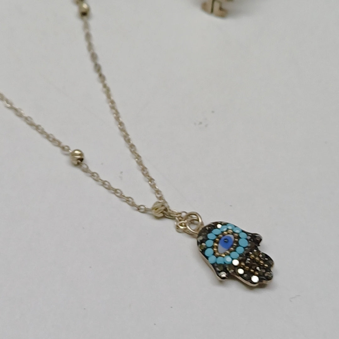 ANILLITO, DIJE, GARGANTILLA PLATA 17.7 GRMS (SEMINUEVO)
