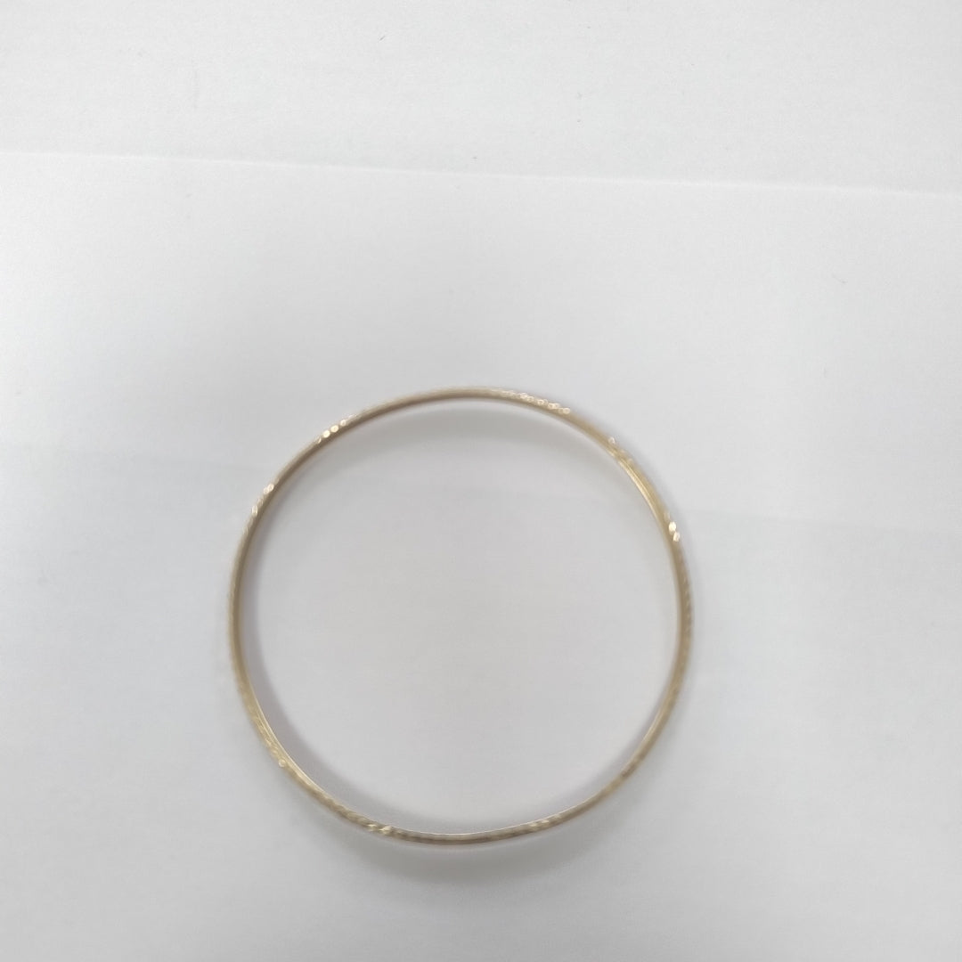PULSERA RIGIDA ORO 10 K 3.9 GRMS (SEMINUEVO)