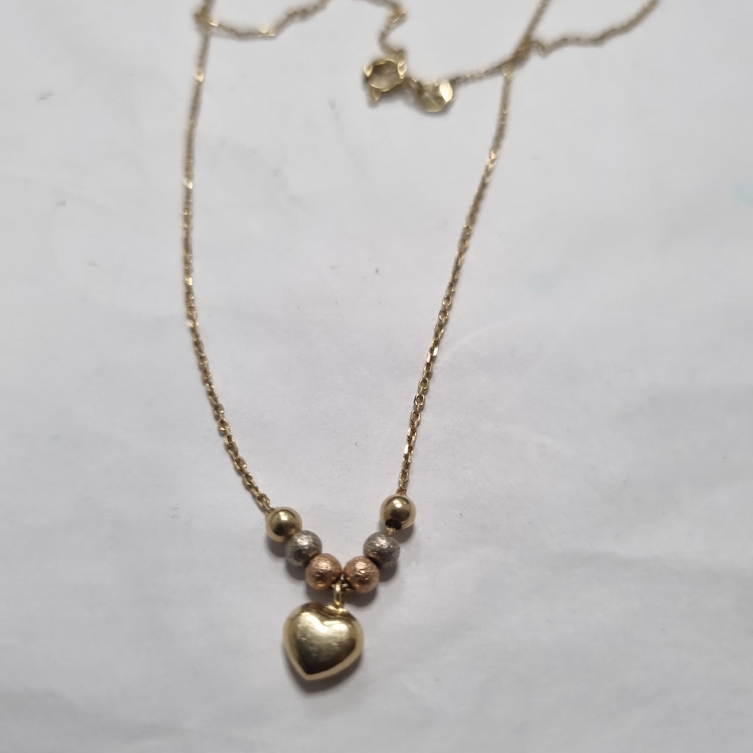 GARGANTILLA ORO 14 K 1.9 GRMS (SEMINUEVO)