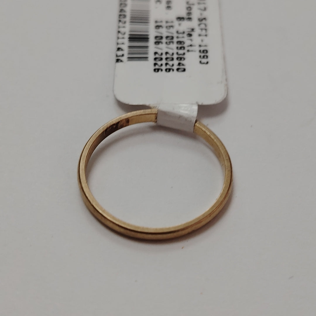 ARGOLLA ORO 10 K 1.1 GRMS (SEMINUEVO)