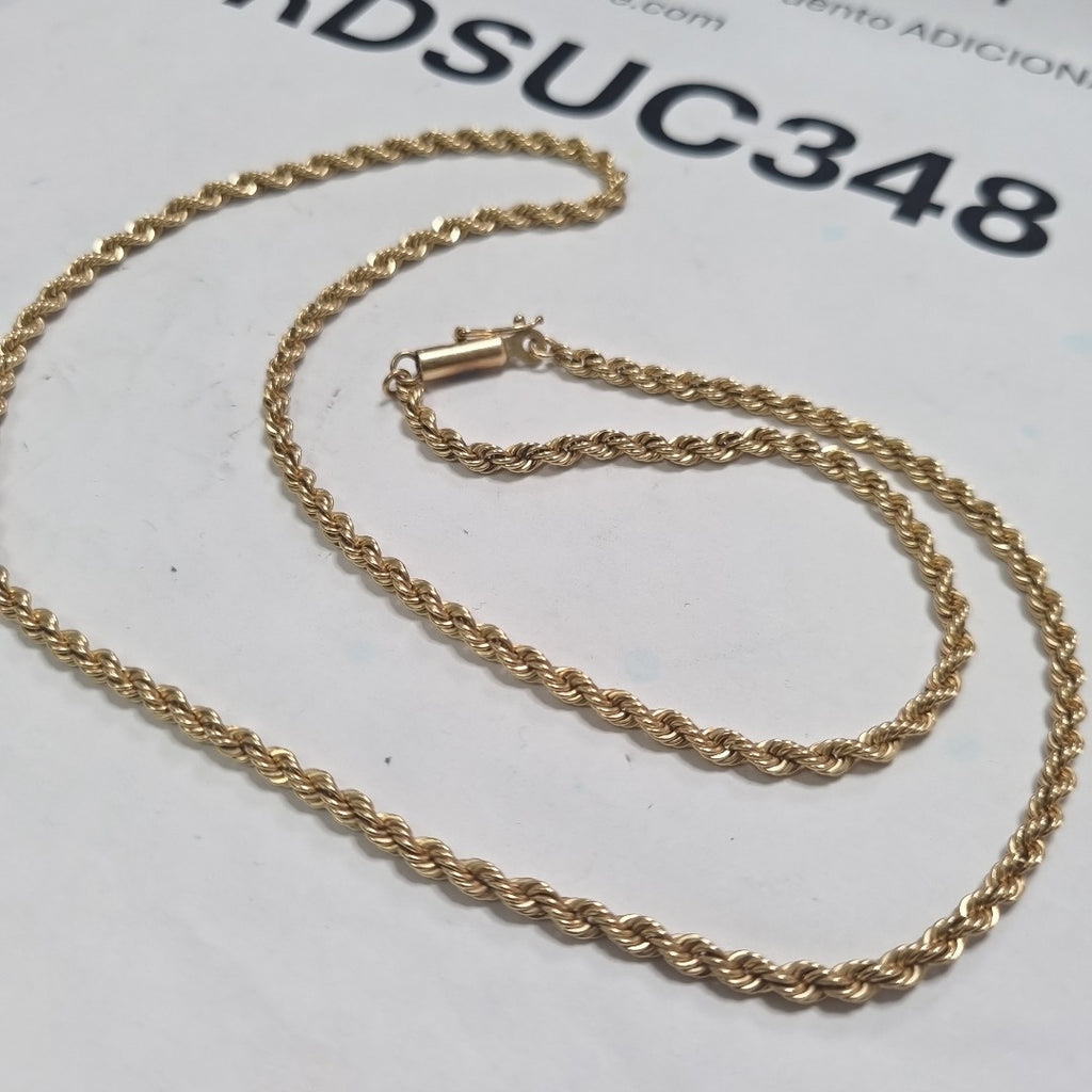 CADENA ORO 14 K 19.4 GRMS (SEMINUEVO)