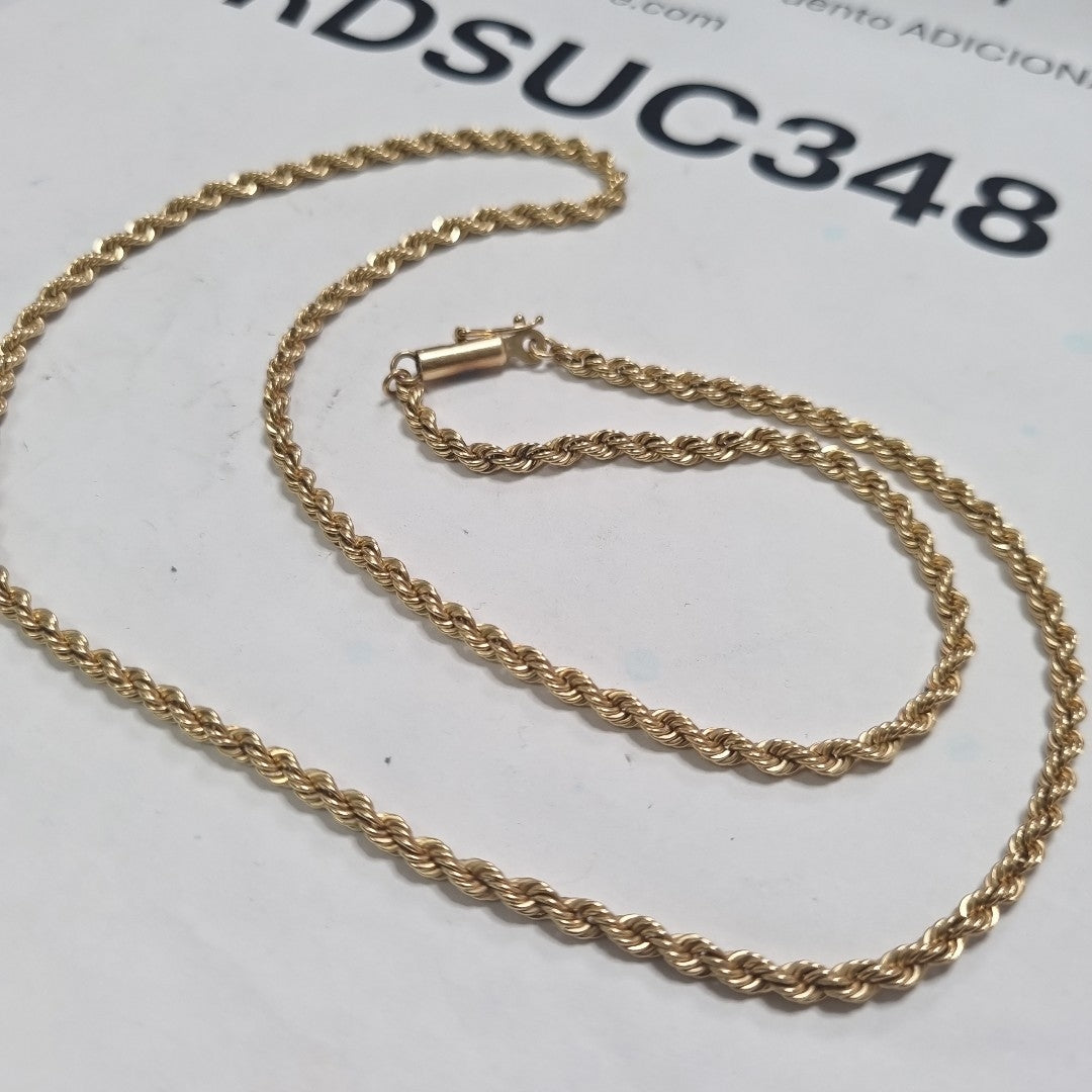 CADENA ORO 14 K 19.4 GRMS (SEMINUEVO)