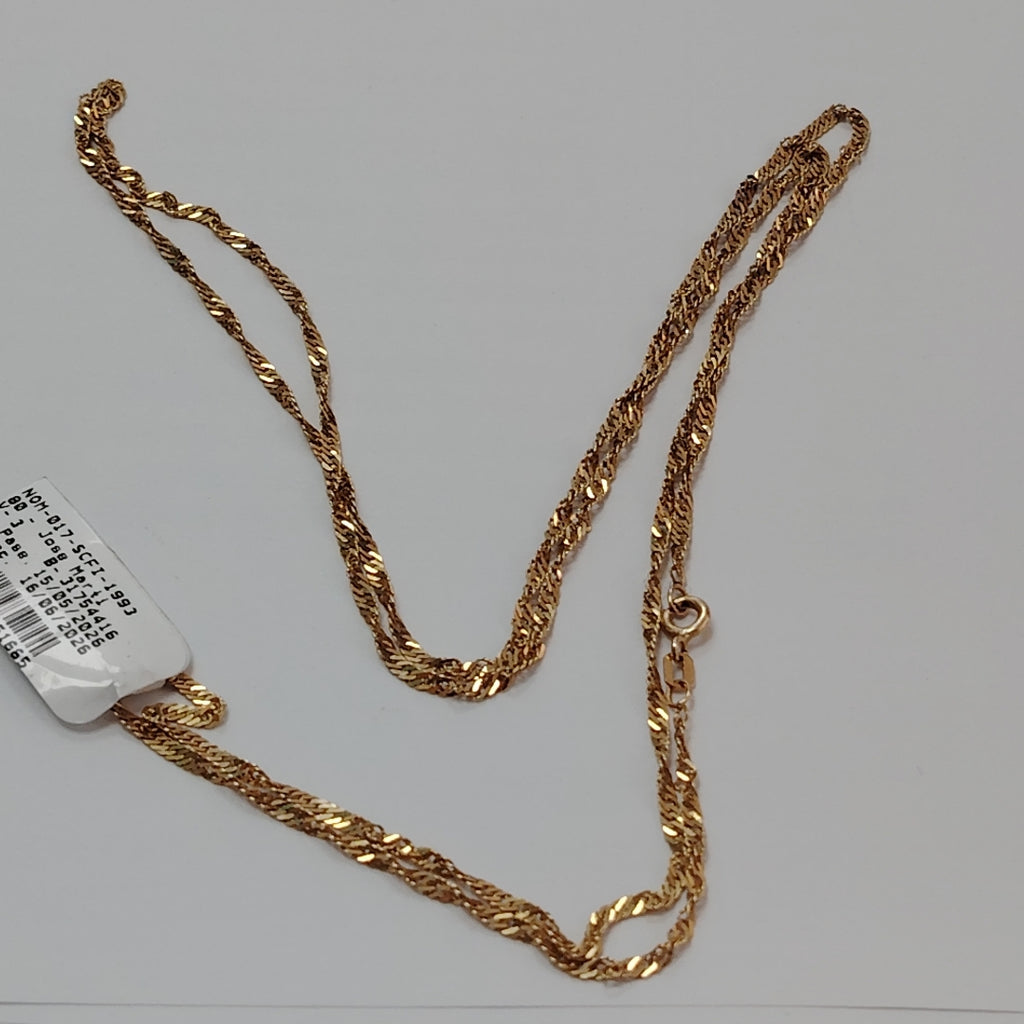 CADENA ORO 14 K 4.8 GRMS (SEMINUEVO)