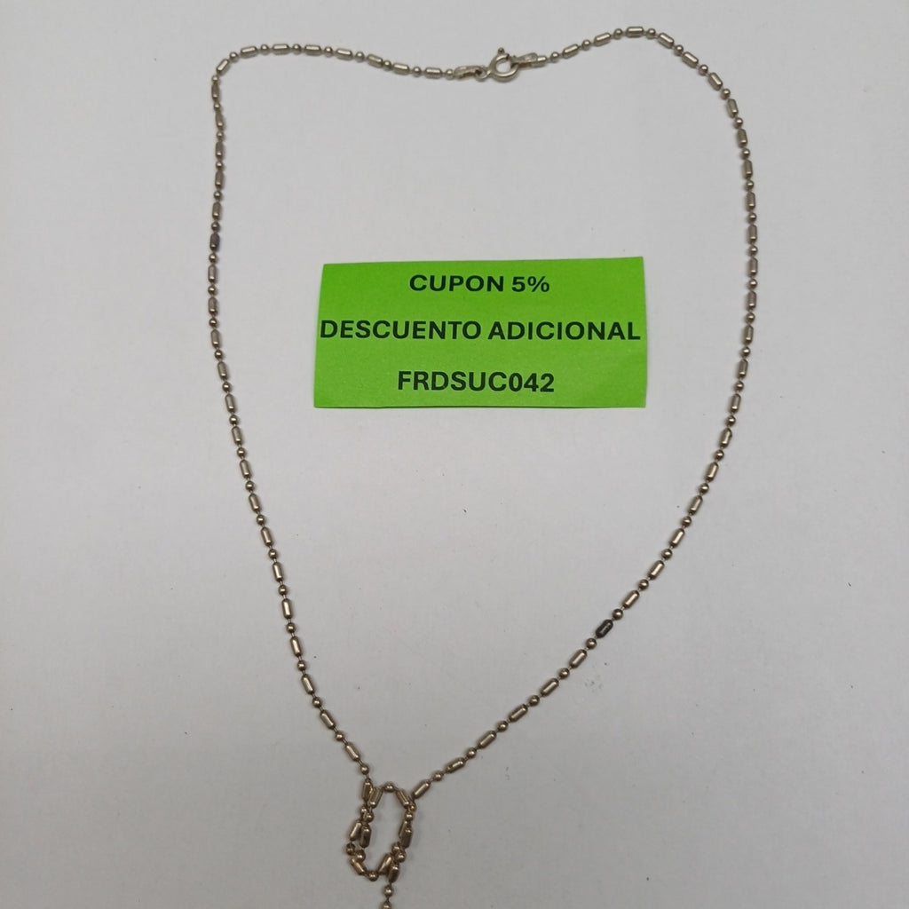 CADENA PLATA 5,50 GRMS (SEMINUEVO)