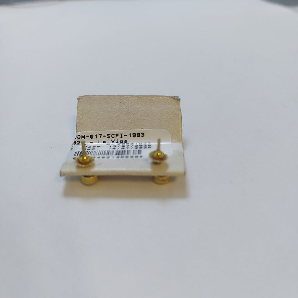 BROQUELES PAR ORO 18 K 1.1 GRMS (SEMINUEVO)