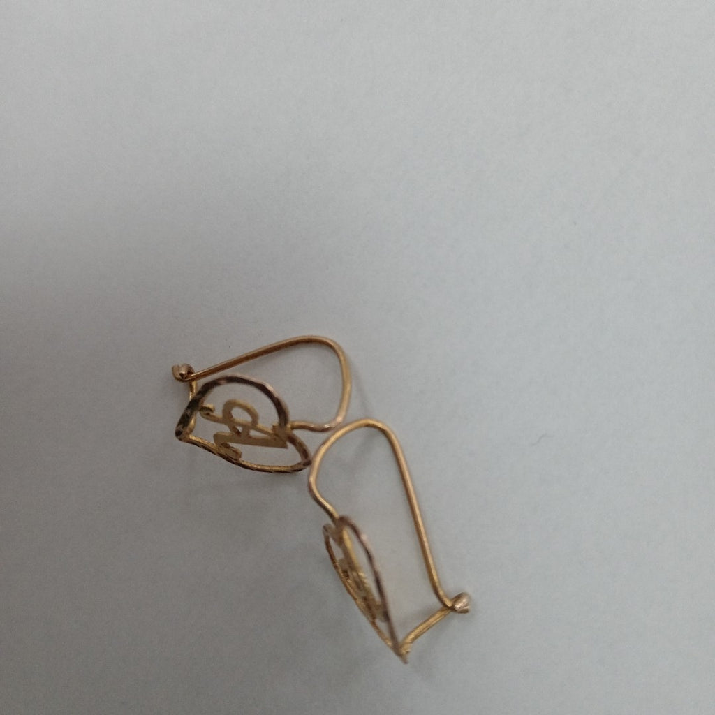 ARETES PAR ORO 10 K 1,60 GRMS (SEMINUEVO)