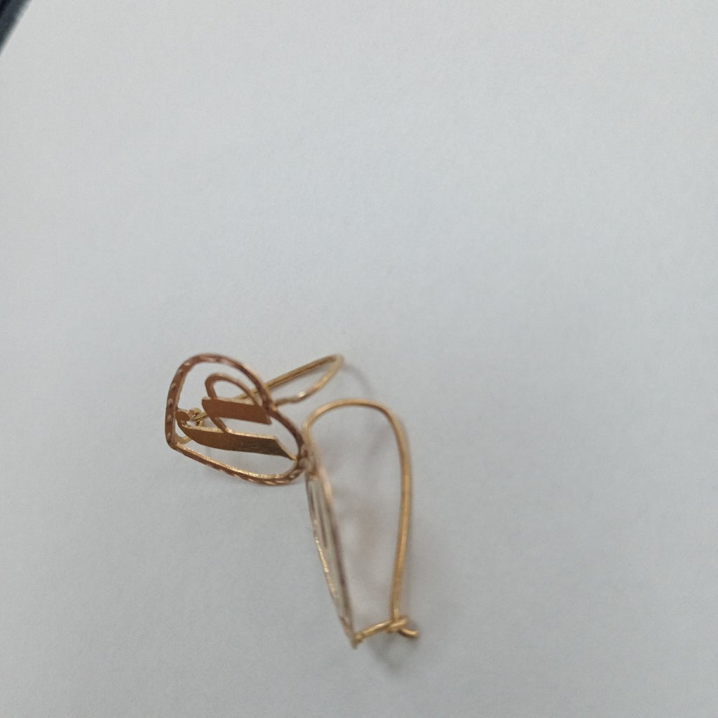 ARETES PAR ORO 10 K 2,30 GRMS (SEMINUEVO)