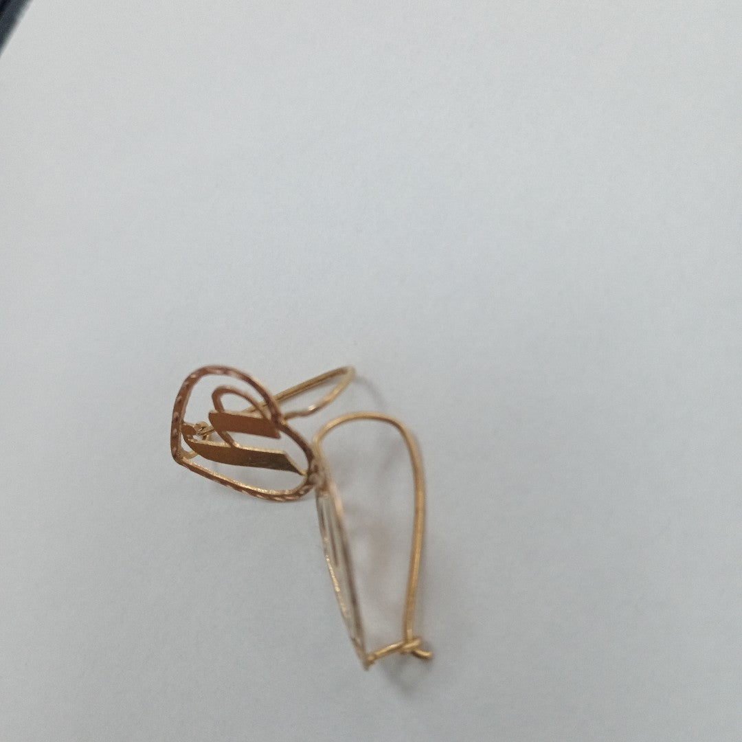ARETES PAR ORO 10 K 2,30 GRMS (SEMINUEVO)