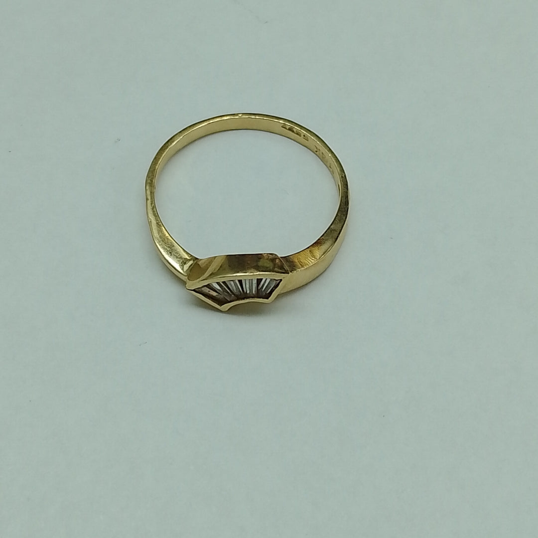 ANILLO ORO 14 K 2.5 GRMS (SEMINUEVO)