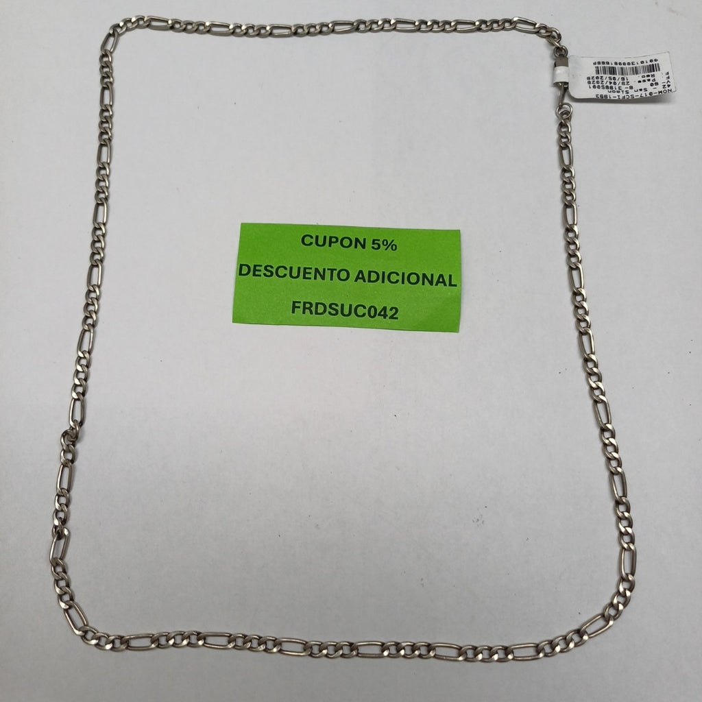 CADENA PLATA 13,60 GRMS (SEMINUEVO)