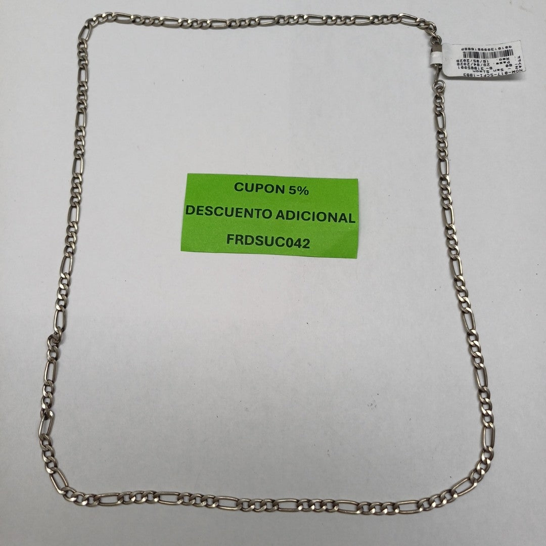 CADENA PLATA 13,60 GRMS (SEMINUEVO)