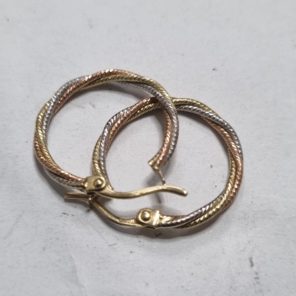 ARRACADAS PAR ORO 14 K 3,10 GRMS (SEMINUEVO)