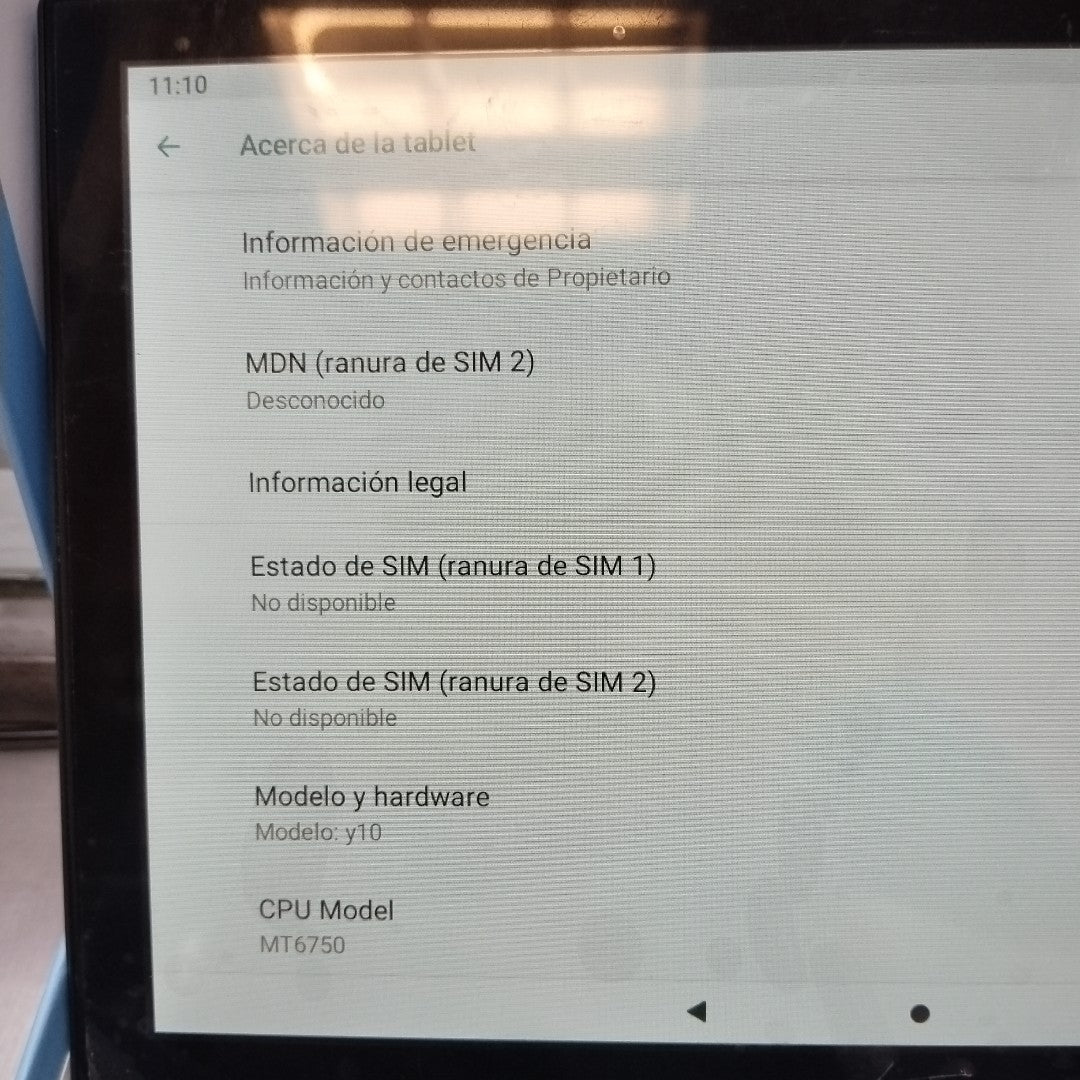TABLETA OTRAS MARCAS OTROS MODELOS 512 GB 16 GB RAM (SEMINUEVO)