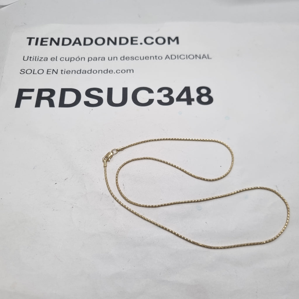CADENA ORO 14 K 2,40 GRMS (SEMINUEVO)