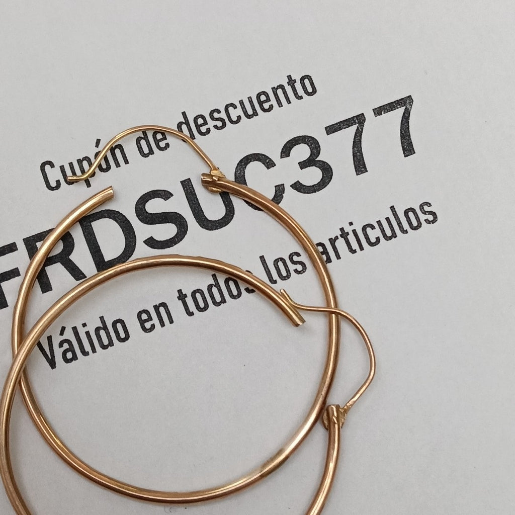 ARRACADAS PAR ORO 8 K 2.6 GRMS (SEMINUEVO)