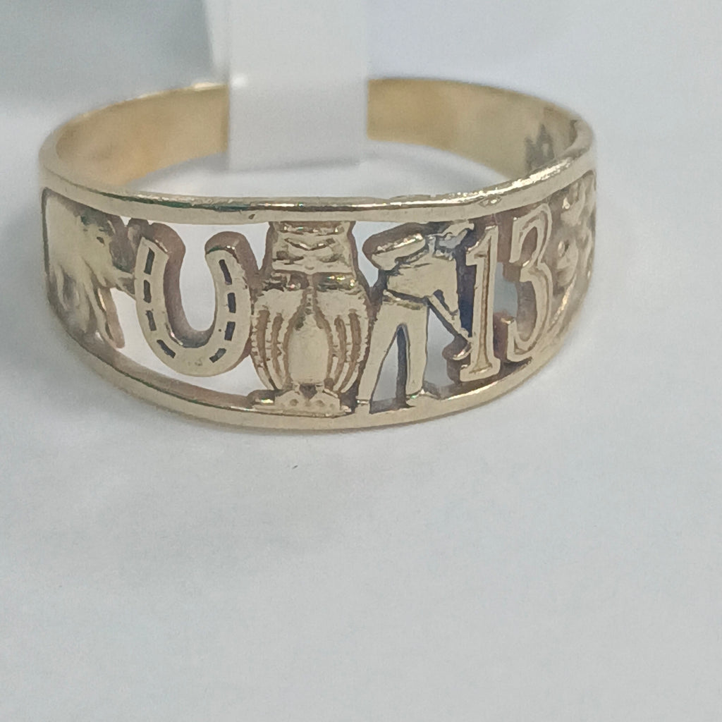 ANILLITO ORO 14 K 2 GRMS (SEMINUEVO)