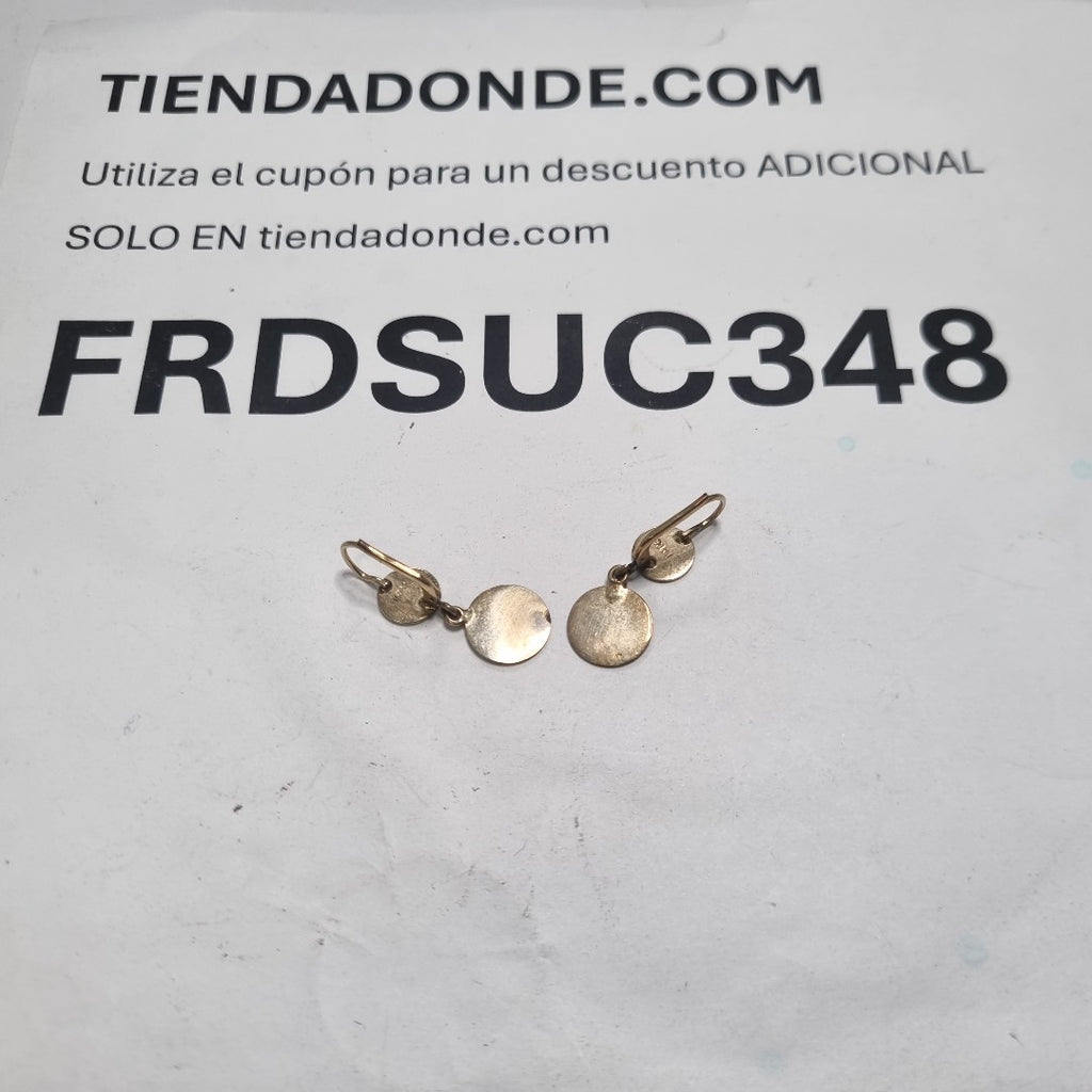 ARETES PAR ORO 10 K 2.3 GRMS (SEMINUEVO)
