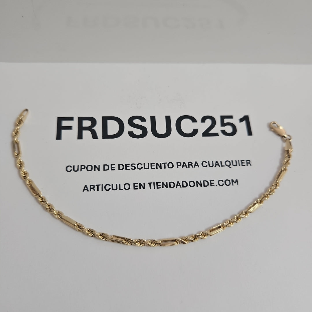 PULSERA ORO 10 K 2.3 GRMS (SEMINUEVO)