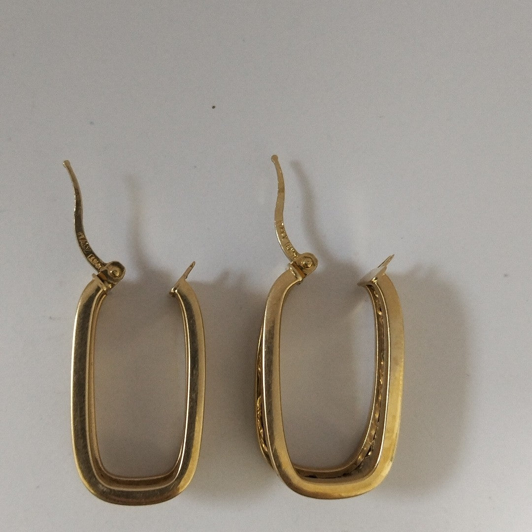 ARRACADAS PAR ORO 14 K 5 GRMS (SEMINUEVO)