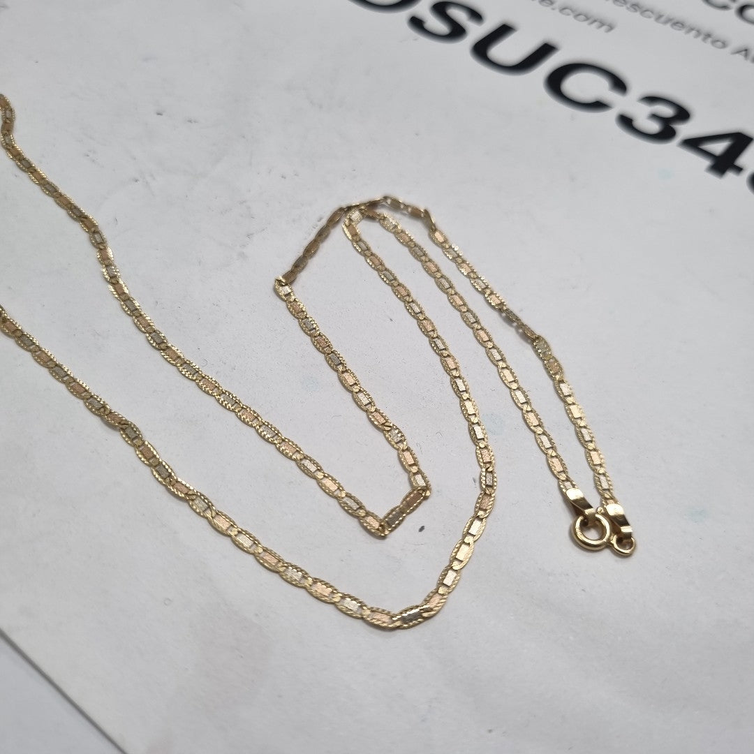 CADENA ORO 14 K 3.5 GRMS (SEMINUEVO)