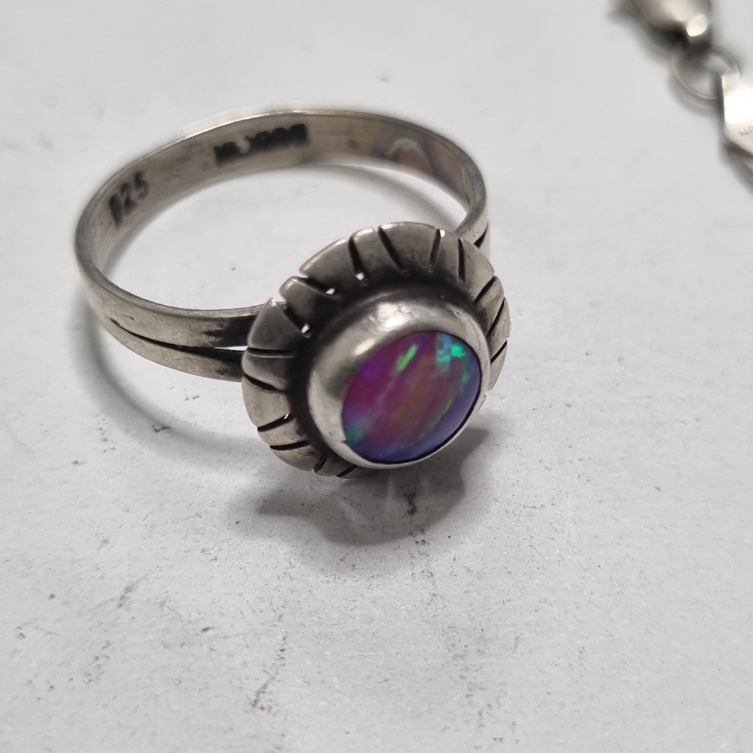 ANILLO, PULSERA PLATA 4.1 GRMS (SEMINUEVO)