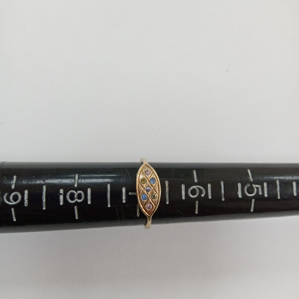 ANILLO ORO 10 K 1,50 GRMS (SEMINUEVO)