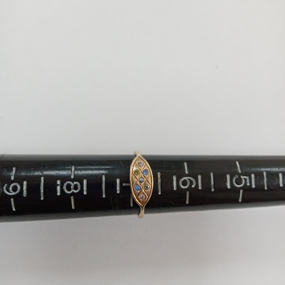 ANILLO ORO 10 K 1,50 GRMS (SEMINUEVO)
