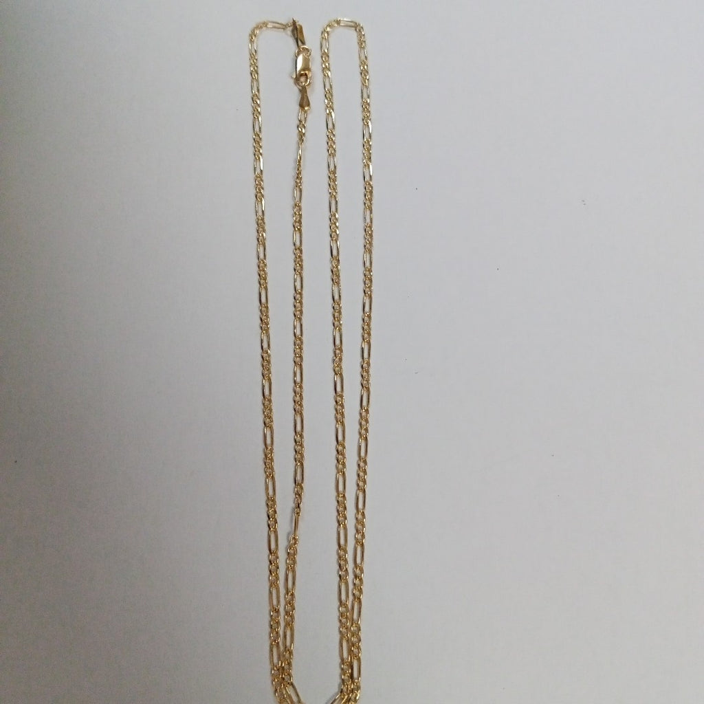 CADENAS 3X1 ORO 14K 55 CM 4 GR (NUEVO)