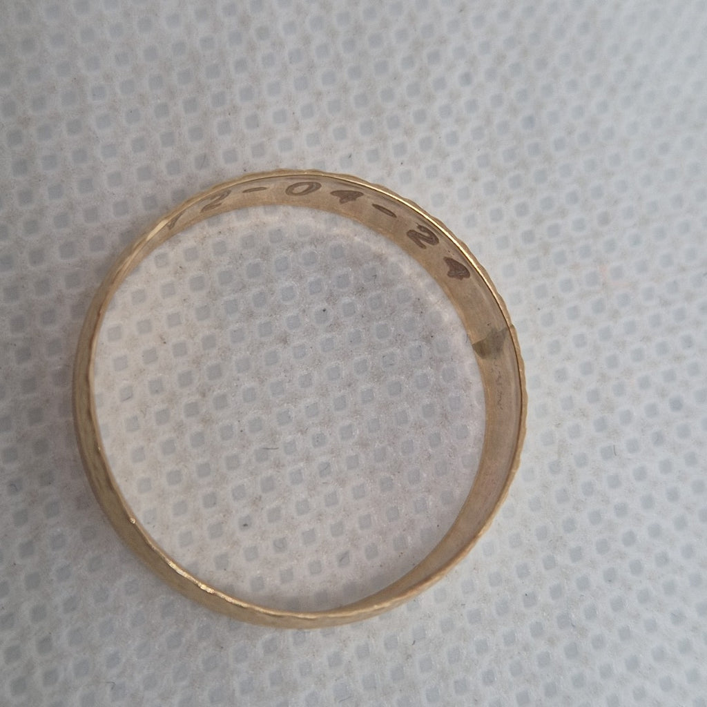 ARGOLLA ORO 10 K 1.4 GRMS (SEMINUEVO)