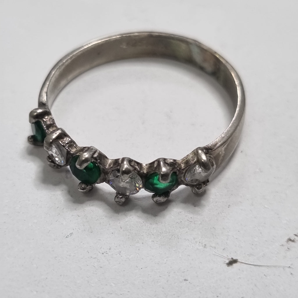 ANILLO, CADENA PLATA 3.9 GRMS (SEMINUEVO)