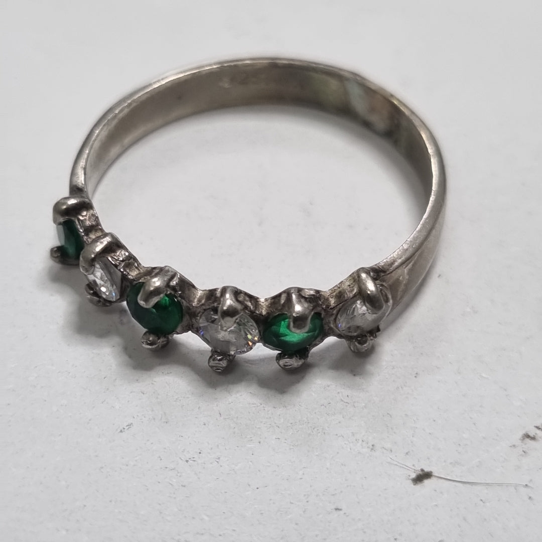 ANILLO, CADENA PLATA 3.9 GRMS (SEMINUEVO)
