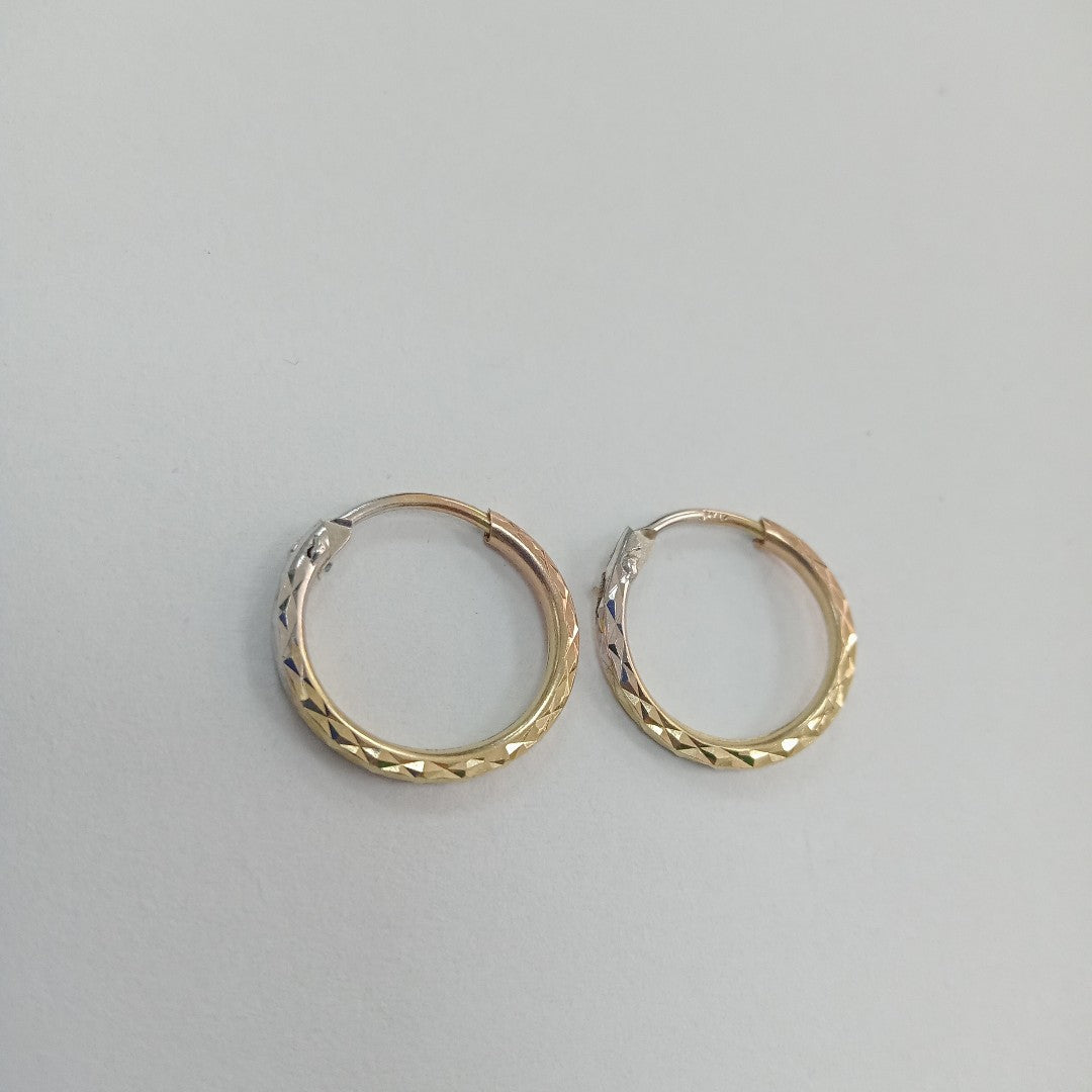 ARRACADAS PAR ORO 10 K 0,90 GRMS (SEMINUEVO)
