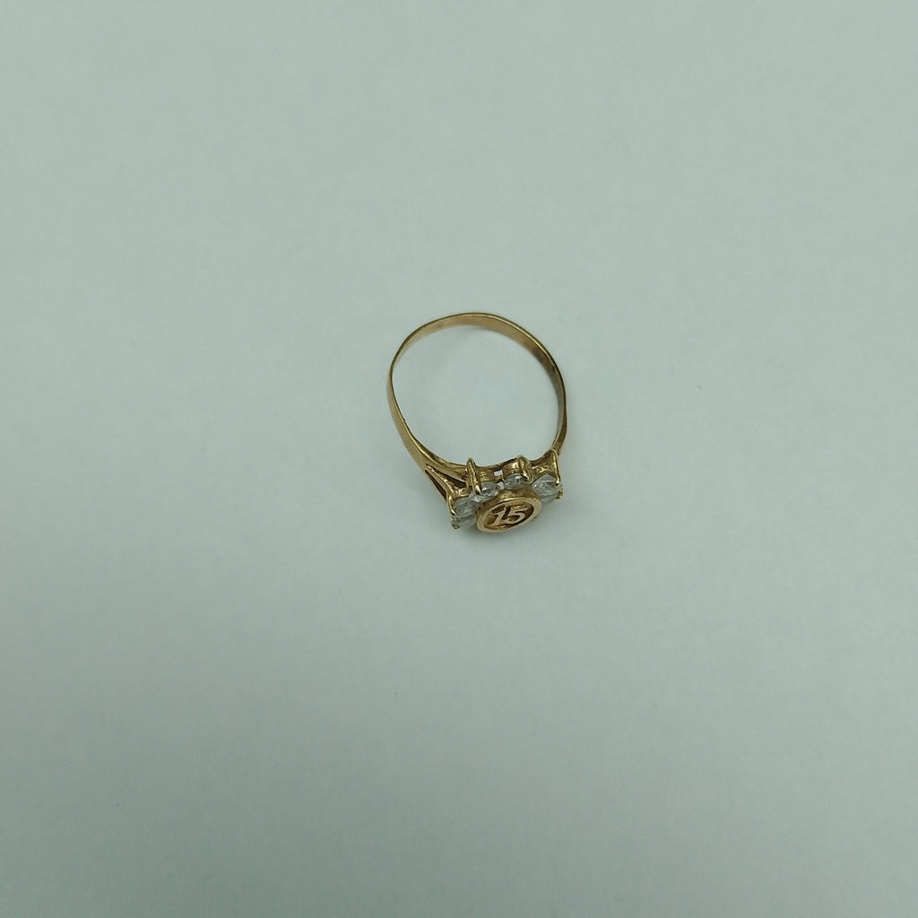ANILLO ORO 10 K 2.4 GRMS (SEMINUEVO)