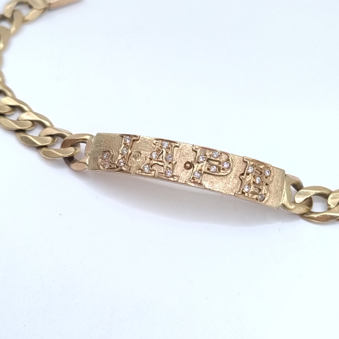 ESCLAVA ORO 10 K 31.2 GRMS (SEMINUEVO)