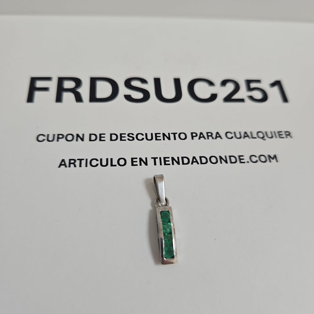 DIJE ORO BLANCO 18 K 1,50 GRMS (SEMINUEVO)