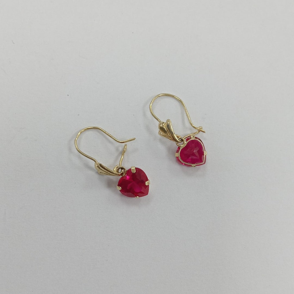 ARETES PAR ORO 10 K 1,20 GRMS (SEMINUEVO)