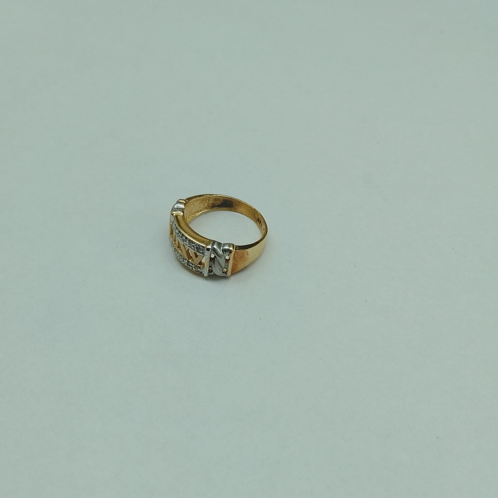 ANILLO ORO 14 K 3.2 GRMS (SEMINUEVO)
